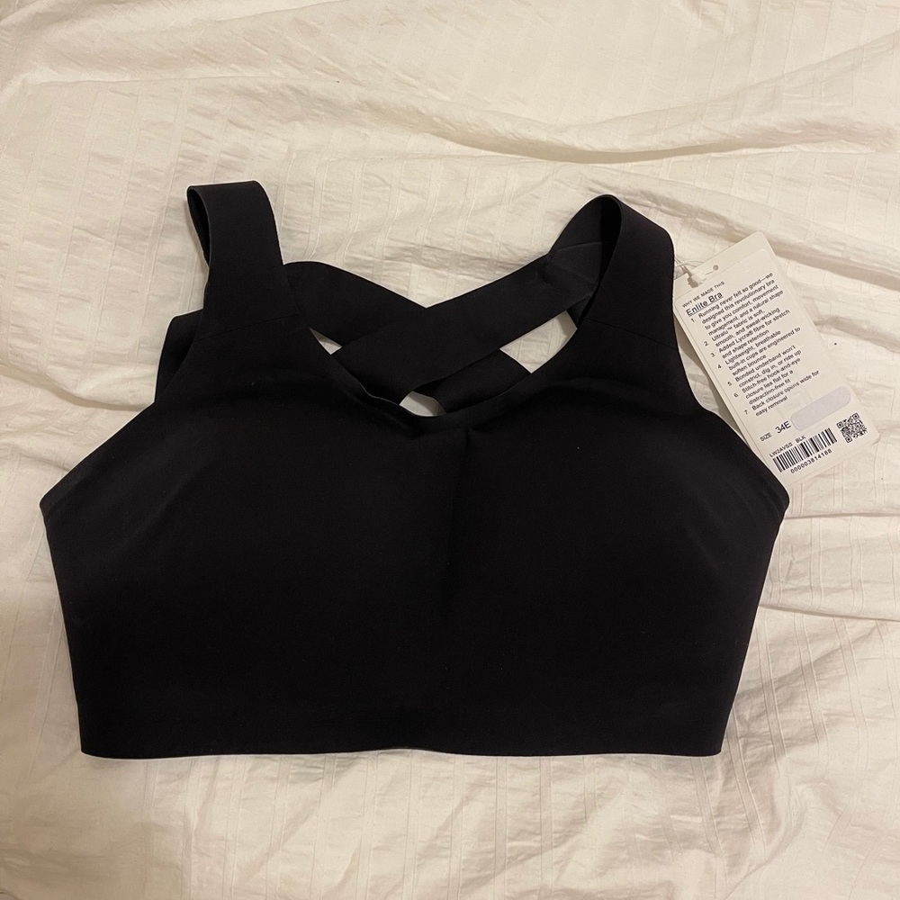 Lululemon Enlite Bra Black 🖤 New with tags